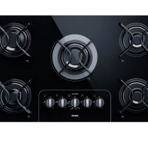 Cooktop 5 Bocas Facilite Mesa De Vidro Consul